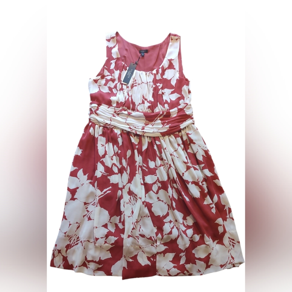 Talbots Women's Size 16 Floral Tank Dress New With Tags